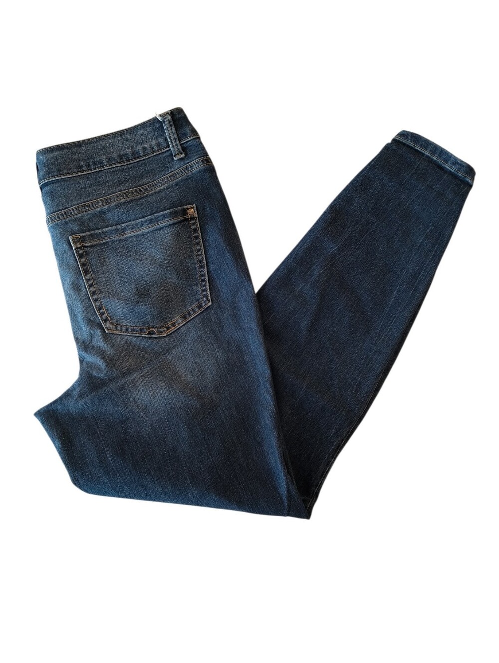Maurices High Rise Button Fly Skinny Jeans Size 14